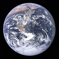 La Terre depuis Apollo 17