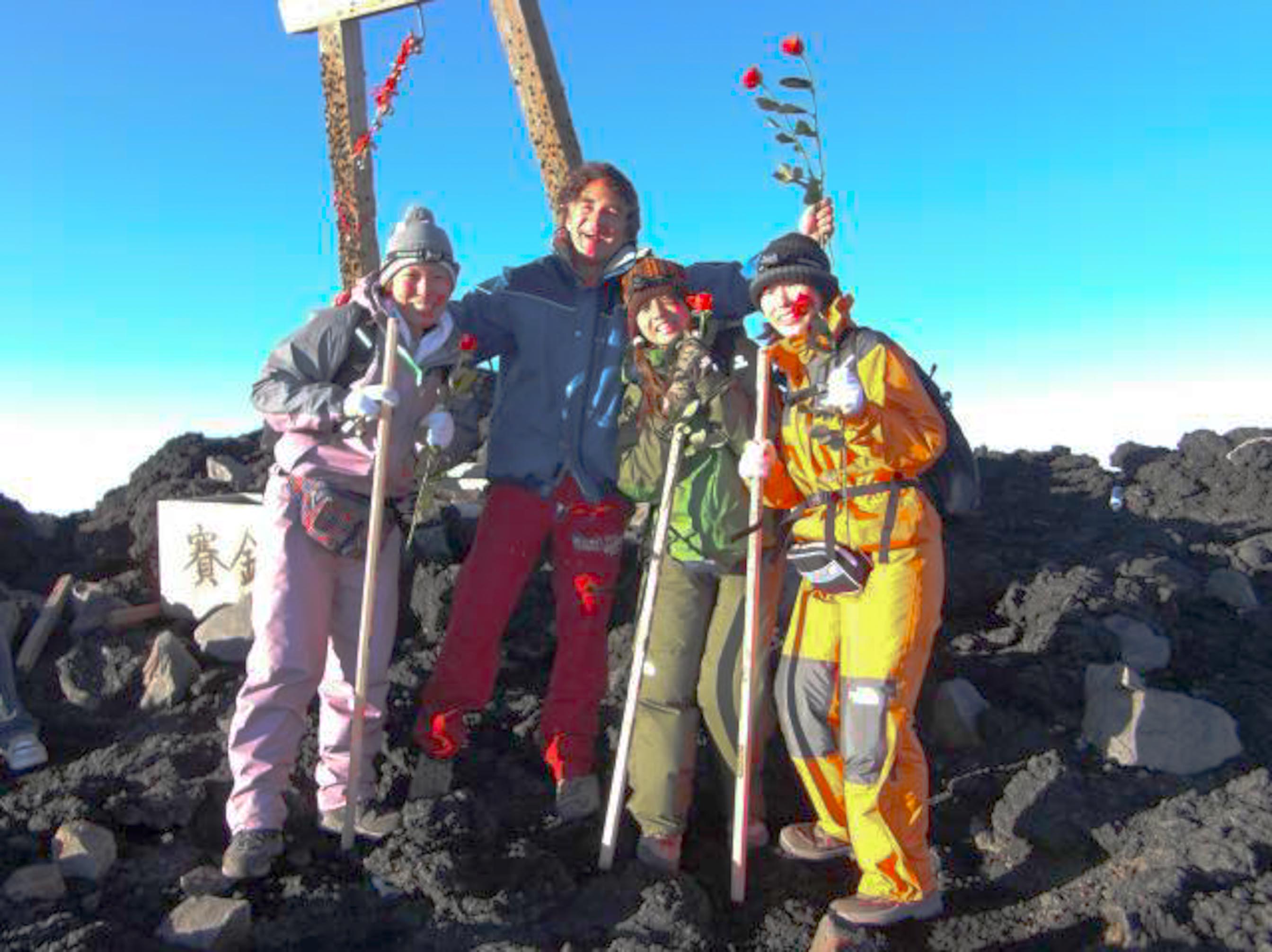 Samouraï sur le Fuji
