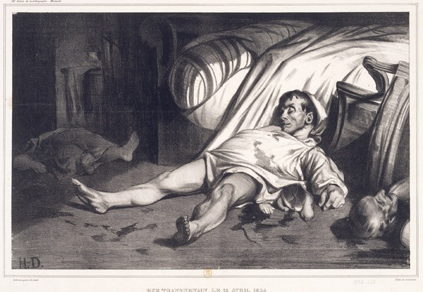 Transnonain Daumier